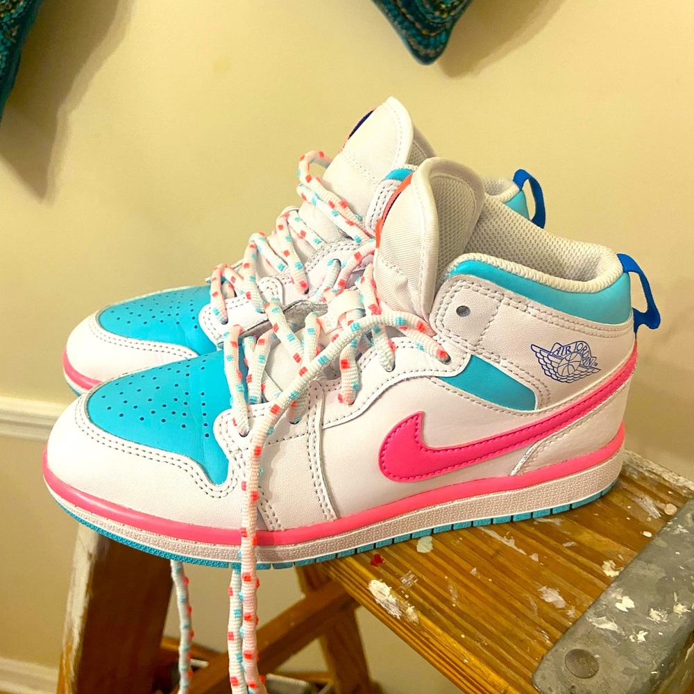 Digital Pink Air Jordans